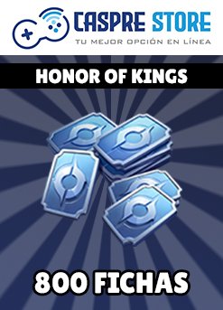 Honor Of Kings - 800 fichas