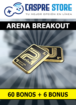 Arena Breakout - 60 Bonos + 6 Bonus