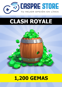 Clash Royale - 1200 Gemas