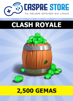 Clash Royale - 2500 Gemas
