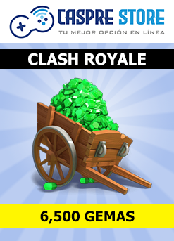 Clash Royale - 6500 Gemas