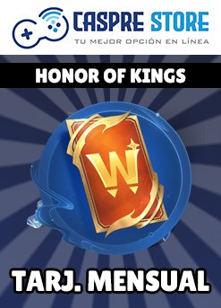Honor of kings - Tarjeta mensual